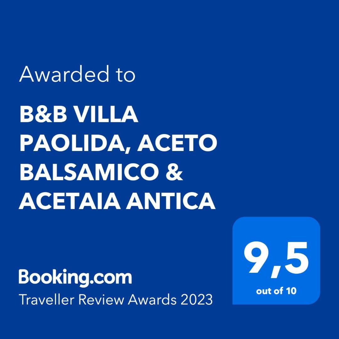 B&B Villa Paolida, Aceto Balsamico & Acetaia Antica Nonantola Zewnętrze zdjęcie